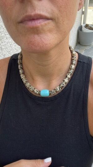 Cadena Dalmatian Aqua