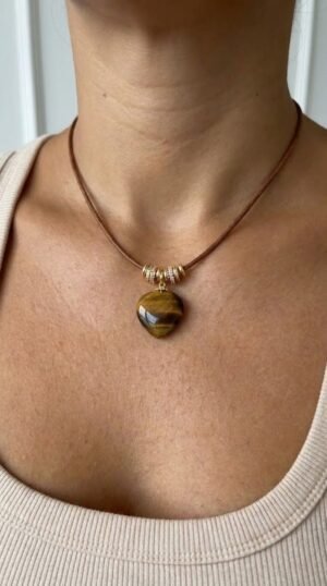 Cadena Tiger Heart