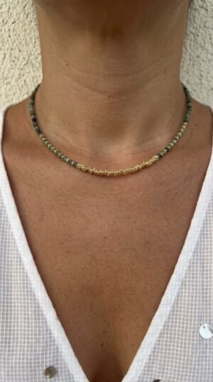 Cadena Moss Gold