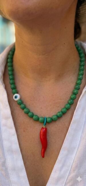Cadena Lucky Emerald