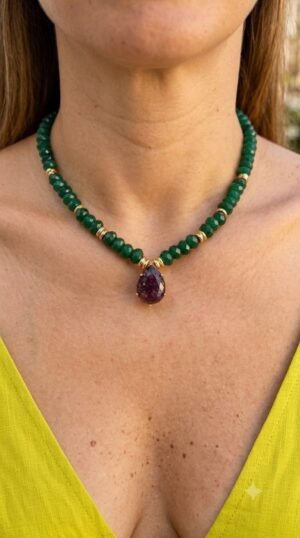 Cadena Jade Plum