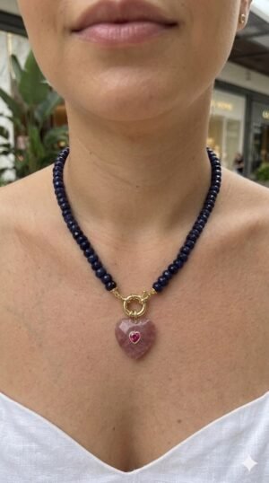 Cadena Índigo Heart