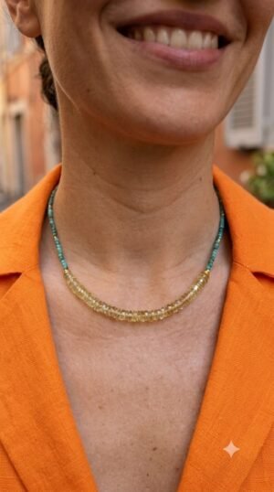 Cadena Lemon Turquoise