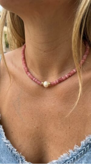 Cadena Rose Pearl