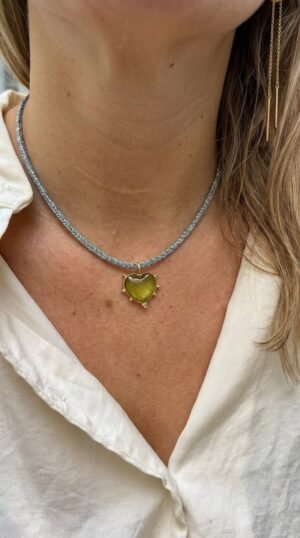 Cadena Olive Heart